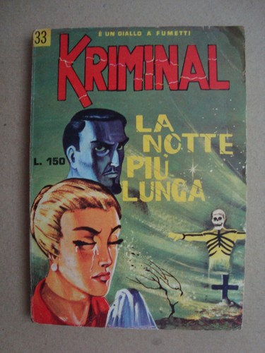 Kriminal magnus ed corno - kriminal, n°33