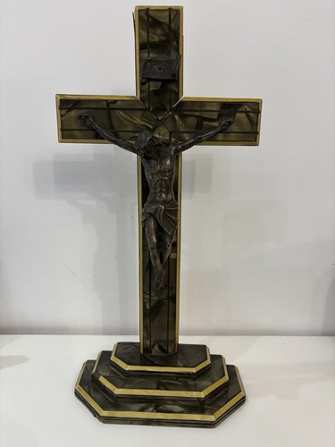 Crocifisso tavolo altare - da, in