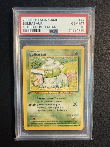 Pokemon psa 10 bulbasaur - 🍃,