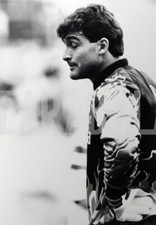 Foto vintage Calcio, Angelo Peruzzi, Roma, 1990, stampa 24 x 30 cm