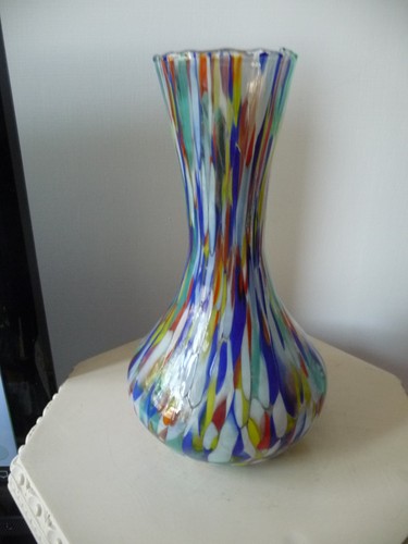 Vaso vetro arlecchino - in,