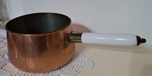 Pentola rame antica - pentola, alt