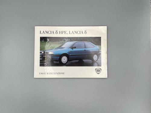 Lancia delta hpe 836 - lancia, manuale