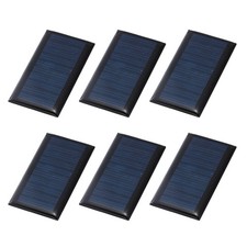 6Pcs Mini Pannelli Solari 5V