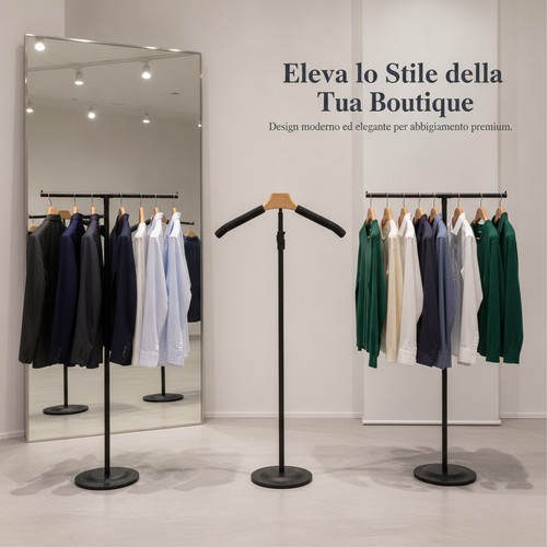 Espositore abbigliamento - espositore,