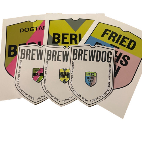 Brewdog badge berlin - brewdog,