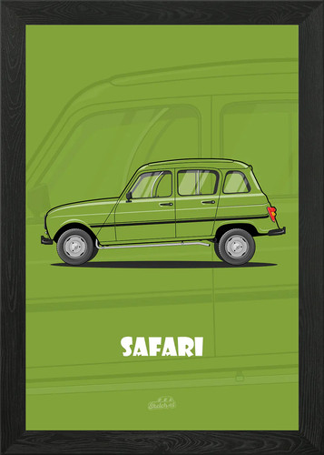 Renault safari verte - 4l,