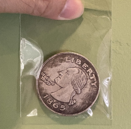 Liberty 1865 one dollar - us,