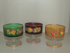 3 vecchie coppe,bicchieri
