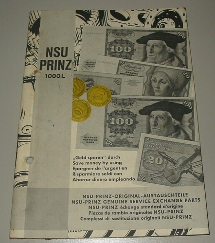 Broschüre buch heft nsu prinz - buch,