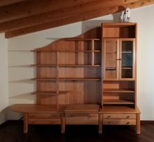 LIBRERIA MOBILE SOGGIORNO TEAM 7 ANNI 90 MASSELLO DI FAGGIO