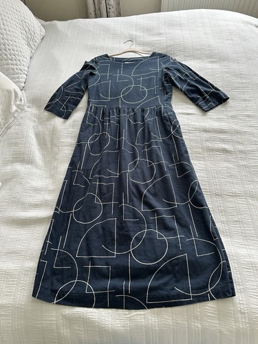 Abito midi seasalt blu navy - seasalt,