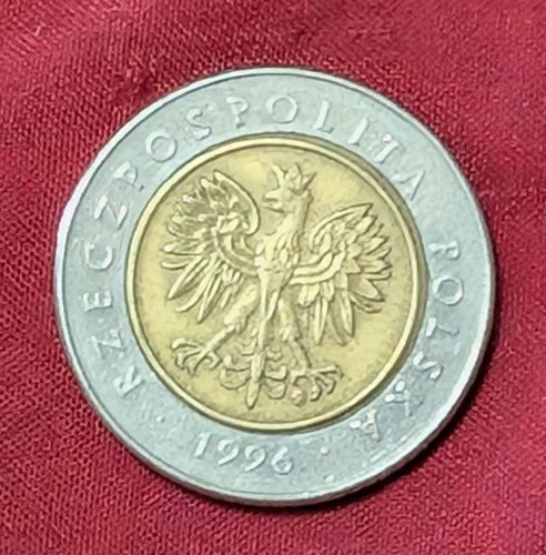 Moneta polonia zlotych 1996 - zlotych,