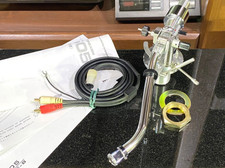 Giradischi MICRO MA-505S Silver-wire Tonearm con peso cavo PHONO testato JP JN02