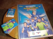 90 FIGURINE + ALBUM PANINI ADRENALYN AZZURRI 2024 OFFICIAL TRADING CARDS