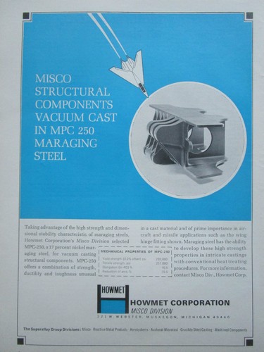 1970 pub howmet misco - howmet,