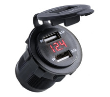 4.2A 12V/24V Auto Presa