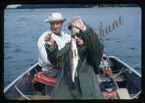 Scivolo donna barca pesca