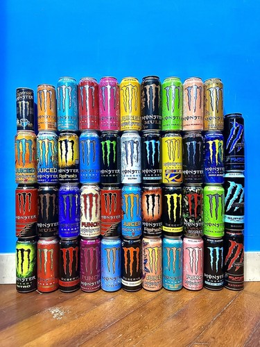 Mega lotto lattine monster - lotto, 43