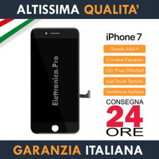 Display Apple iPhone 7 (7G) A1778 Schermo Lcd IPS Retina + Touch Screen Nero