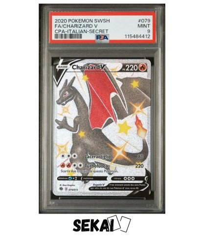 Pokemon psa charizard v - charizard,