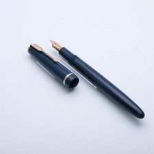 Penna stilografica vintage PARKER Junior Duofold Blue Penna stilografica M