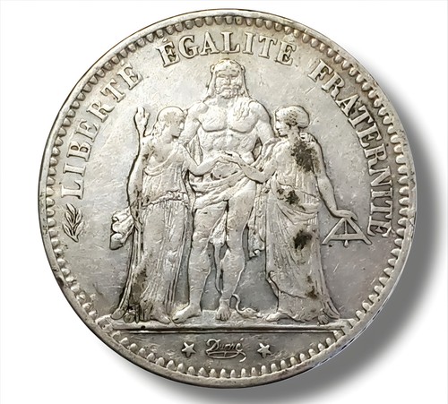 1875 francia moneta argento - francia,