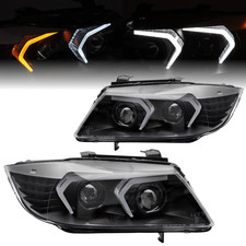 Set fari full led neri per BMW