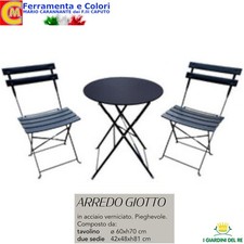 Set da Giardino con Tavolo e 2