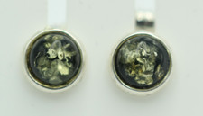 Design Orecchini In Ambra 925