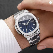 NAUTILUS STYLE OROLOGIO blu