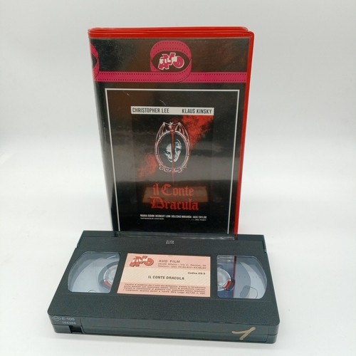Vhs conte dracula - vhs, 📼