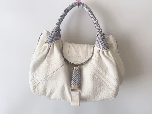 Borsa spy fendi off - spy, white