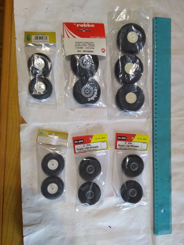 Vendo ruote per - , aeromodelli