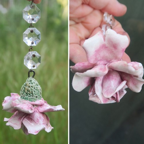 Prism porcelain pink rose - porcelain,