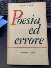 POESIA ED ERRORE, Franco