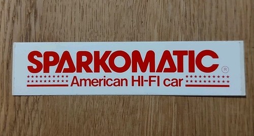 Adesivo sparkomatic american - adesivo,