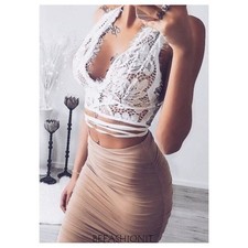 Crop Top Corto Donna Sexy