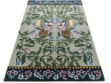 Tappeto lana trapuntato a mano