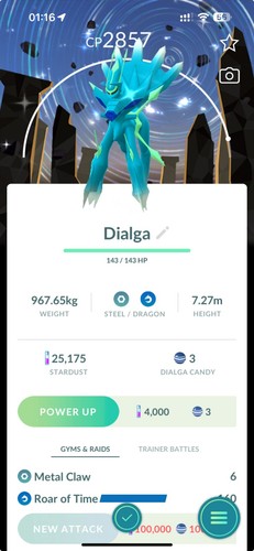 Shiny origin forma dialga - forma,
