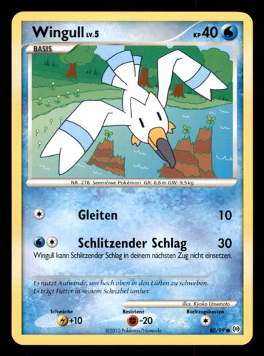 Pokemon wingull arceus - pokemon, 80/99