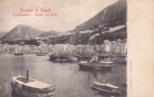 Cartolina napoli - cartolina, di