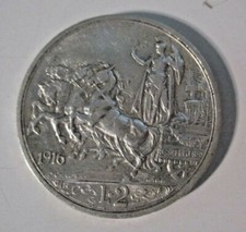 2 LIRE 1916  qFDC originale