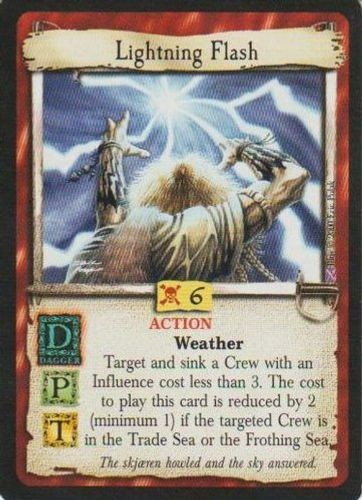 Lightning flash scarlet seas - lightning,
