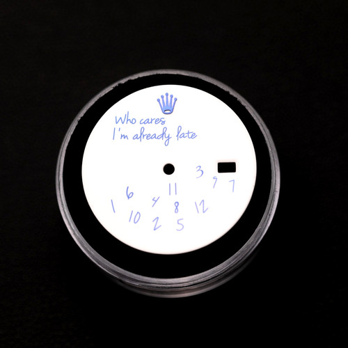 Rolex custom dial who - rolex,