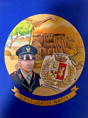 Dipinto questura napoli 14 - questura,