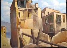 DIPINTO OLIO SU TELA 50x70