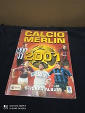 Album Figurine  calciatori CALCIO MERLIN 2001 . Con 120 Figurine.