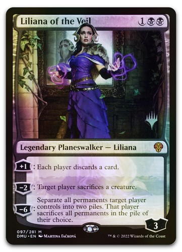 Liliana del velo - del, (foil)