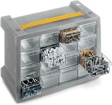 Cassetta Cassettiera a 16 Scompartimenti Cassetti Porta Minuteria Terry Poker 16